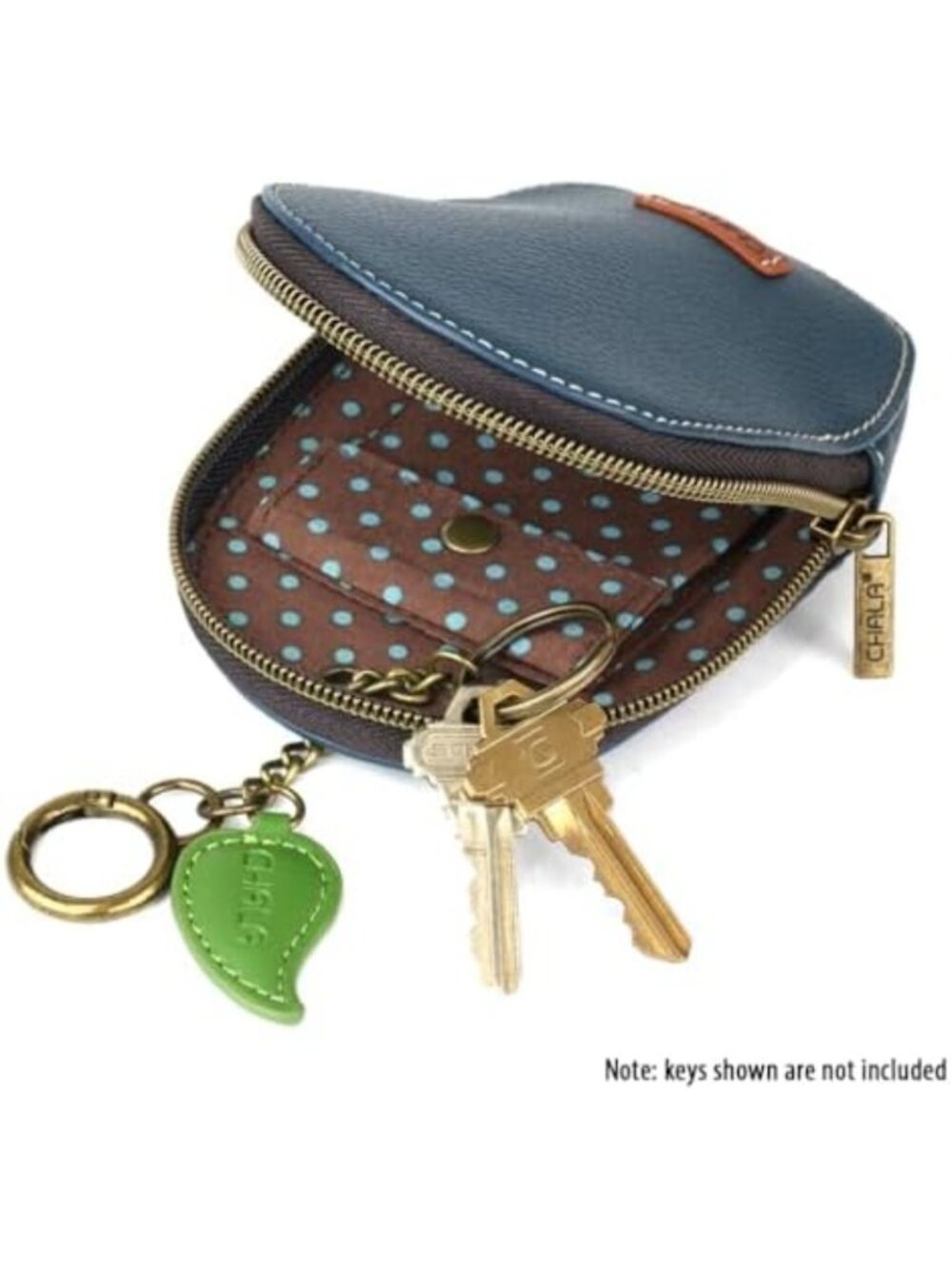 Mini Coin Purse Keychain - RFID Card Holder & Accessory - Hummingbird Design - Picture 6 of 7